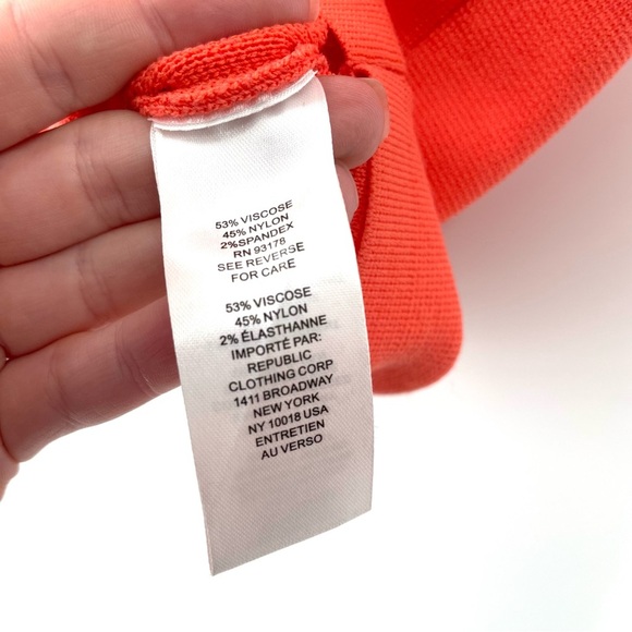 House of Harlow 1960 Square Neck Crop Cross Back Stretch Tank Top - Picture 5 of 5